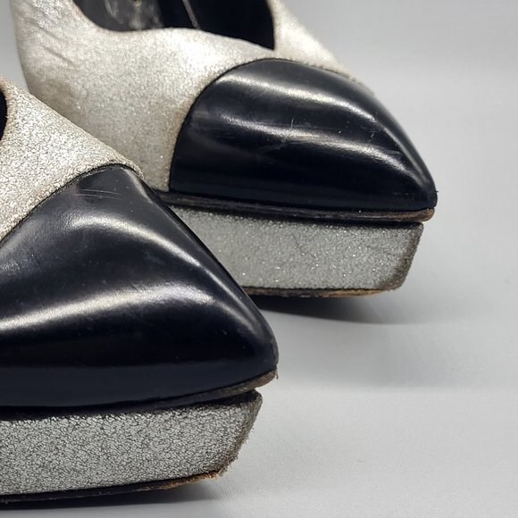 Saint Laurent Janis Platform Pumps - Picture 12 of 17